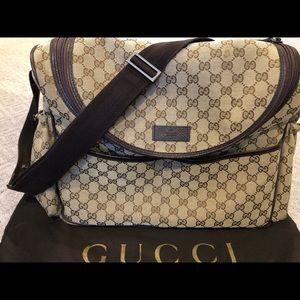 Classic Gucci Diaper Bag
